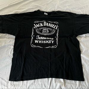 Jack Daniels Tennessee Whiskey black tshirt XL